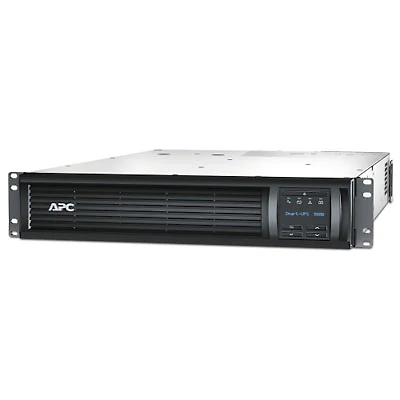 Open Box - APC 3000VA UPS Battery Backup (SMT3000RM2UC) - Black