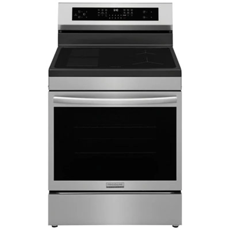Frigidaire Gallery 30" 5.3 Cu. Ft. True Convection Free-Standing 4-Element Induction Air Fry Range (GCRI306CBF) - SS