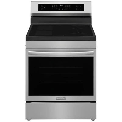 Frigidaire Gallery 30" 5.3 Cu. Ft. True Convection Free-Standing 4-Element Induction Air Fry Range (GCRI306CBF) - SS