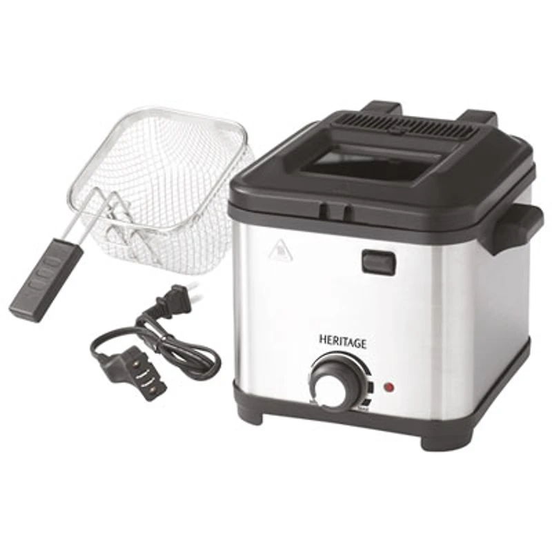 Heritage Compact Deep Fryer - 1.5L/1.6Qt - Stainless Steel
