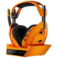 Logitech G A50X LIGHTSPEED McLaren Edition Wireless Gaming Headset with Base Station - Orange