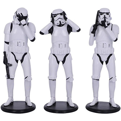 Nemesis Star Wars Stormtrooper Figurines - 3 Pack
