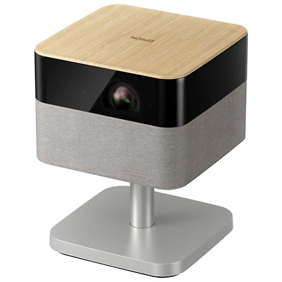 Epson Lifestudio Flex Plus 4K Ultra HD LED Home Theatre Projector (V11HB76620) - Oak