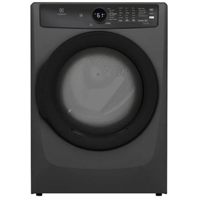 Electrolux 8.0 Cu. Ft. Electric Steam Dryer (ELFE743CAT) - Titanium