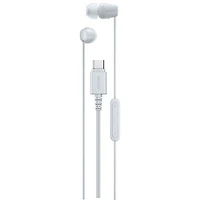 Sony IER-EX15C In-Ear Earbuds with USB-C Connector - White