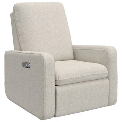 Graco Teddi Power Recliner Swivel Glider with USB Charging Port - Dune Basketweave