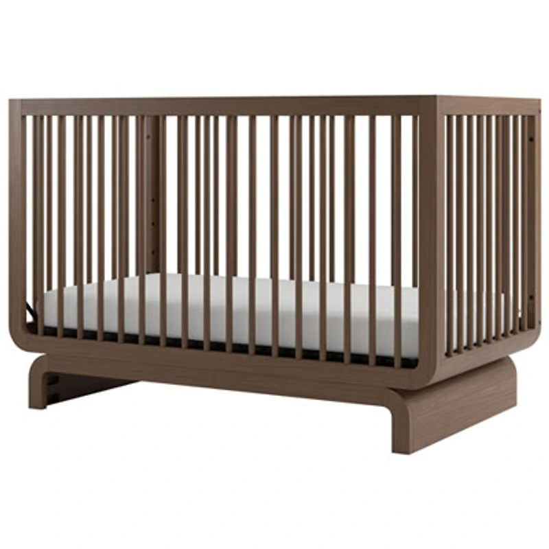 Storkcraft Santorini Deluxe 5-In-1 Convertible Crib - Hazelnut