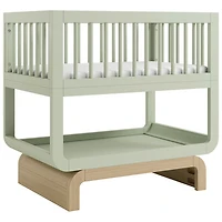 Storkcraft Santorini Deluxe 3-in1 Convertible Bassinet - Sage with Driftwood