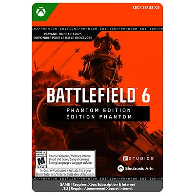 Battlefield 6 Phantom Edition (Xbox Series X|S) - Digital Download