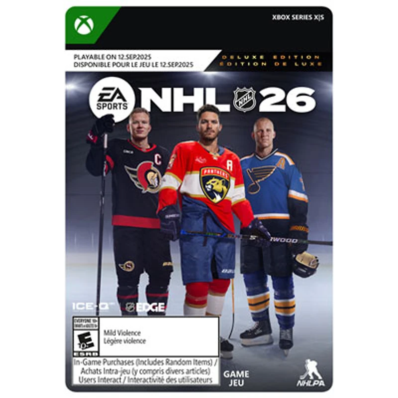 NHL 26 Deluxe Edition (Xbox Series X|S) - Digital Download