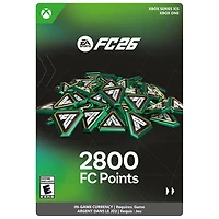 EA Sports FC 26 - 2800 FC Points (Xbox Series X|S/Xbox One) - Digital Download
