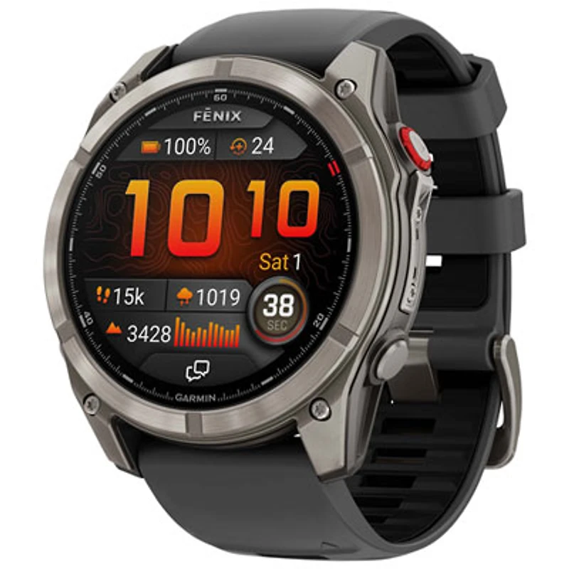 Garmin fēnix 8 Pro 51mm Sapphire AMOLED LTE + GPS Multisport Smartwatch
