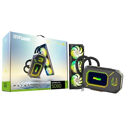 ZOTAC GAMING GeForce RTX 5090 ArcticStorm AIO 32GB GDDR7 Video Card