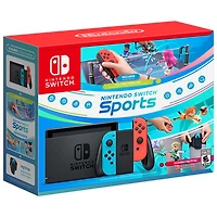 Nintendo Switch Console Bundle with Nintendo Switch Sports & Leg Strap