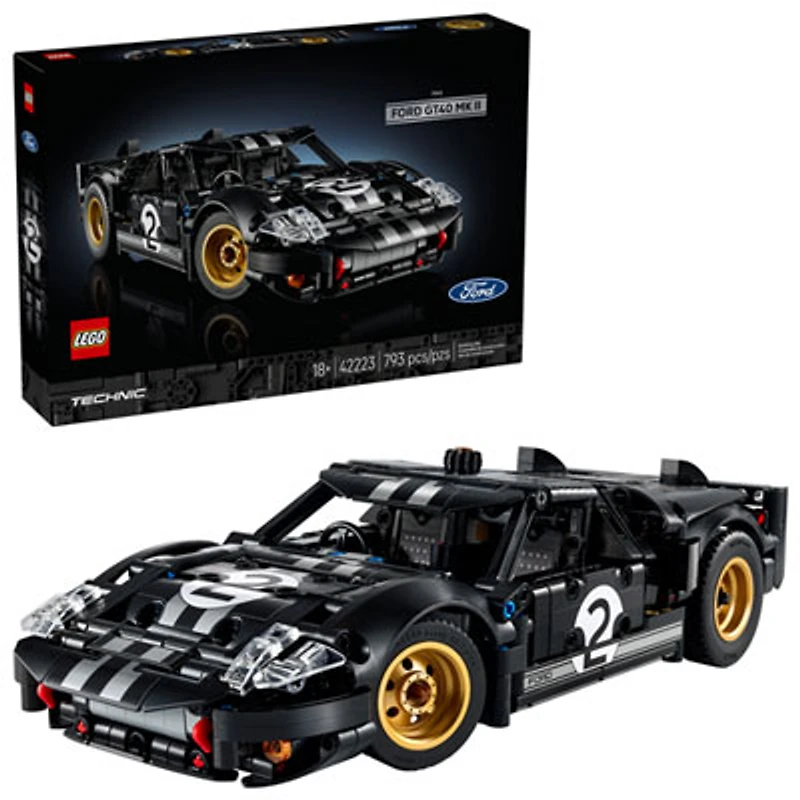LEGO Technic: 1966 Ford GT40 MKII Race Car - 793 Pieces (42223)