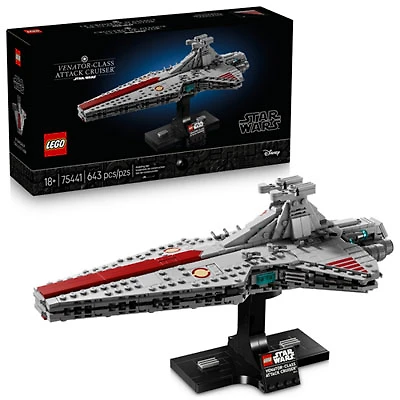 LEGO Star Wars: Venator-Class Attack Cruiser - 643 Pieces (75441)