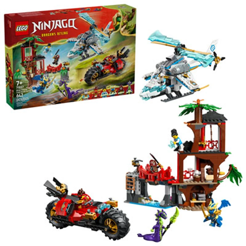 LEGO Ninjago: Ninja Vehicle Tree House Battle - 642 Pieces (71857)