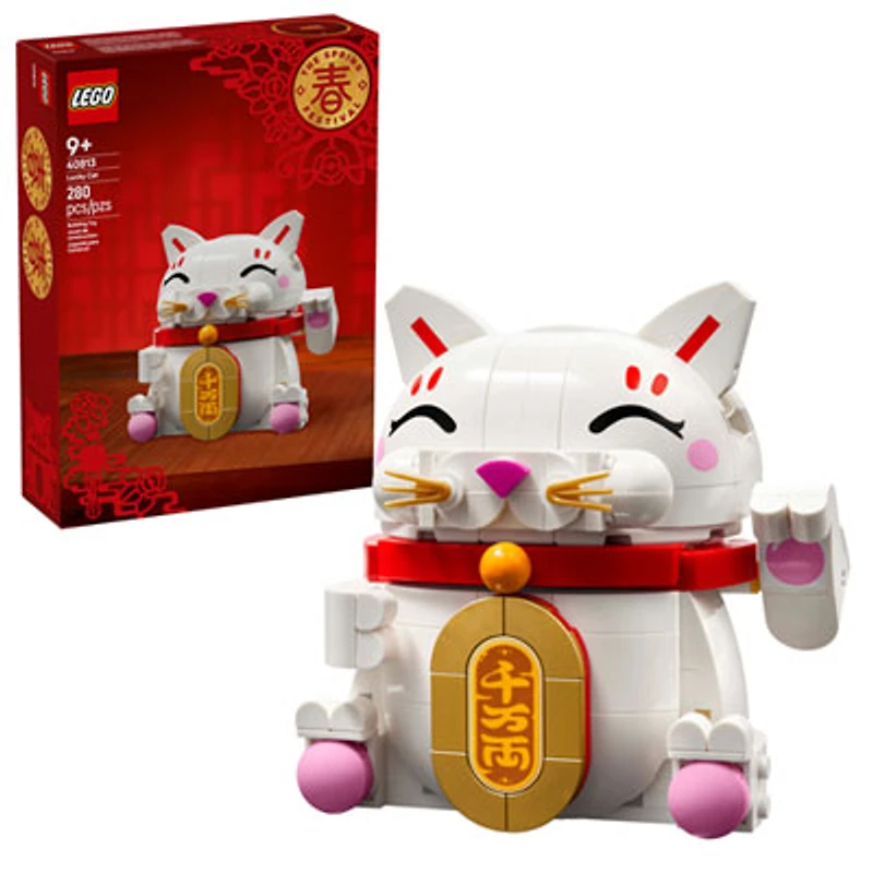 LEGO Iconic: Lucky Cat - 280 Pieces (40813)