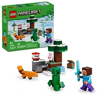 LEGO Minecraft: Steve's Taiga Adventure - 79 Pieces (21583)