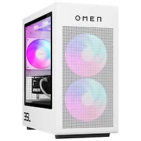 Open Box - HP Omen 35L Gaming PC - White (AMD Ryzen 7 8700F/32GB RAM/2TB SSD/GeForce RTX 5070/Windows 11) - Only at Best Buy