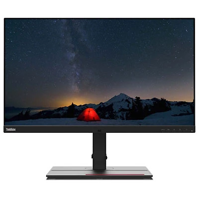 Open Box - Lenovo ThinkVision 27" 4K UHD 60Hz IPS LCD Monitor - Raven Black (62CBRAR6US)