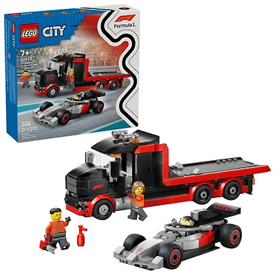 LEGO City: F1 Display Truck with Audi F1 Race Car - 508 Pieces (60493)