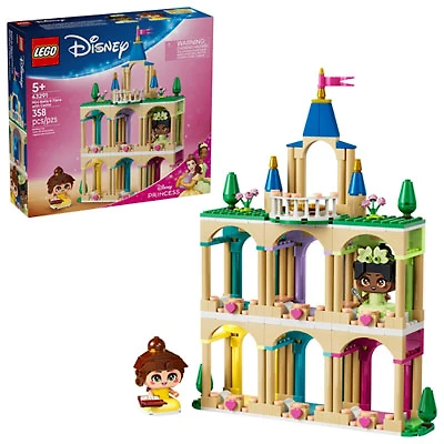 LEGO Disney Princess: Mini Belle & Tiana with Castle - 358 Pieces (43291)