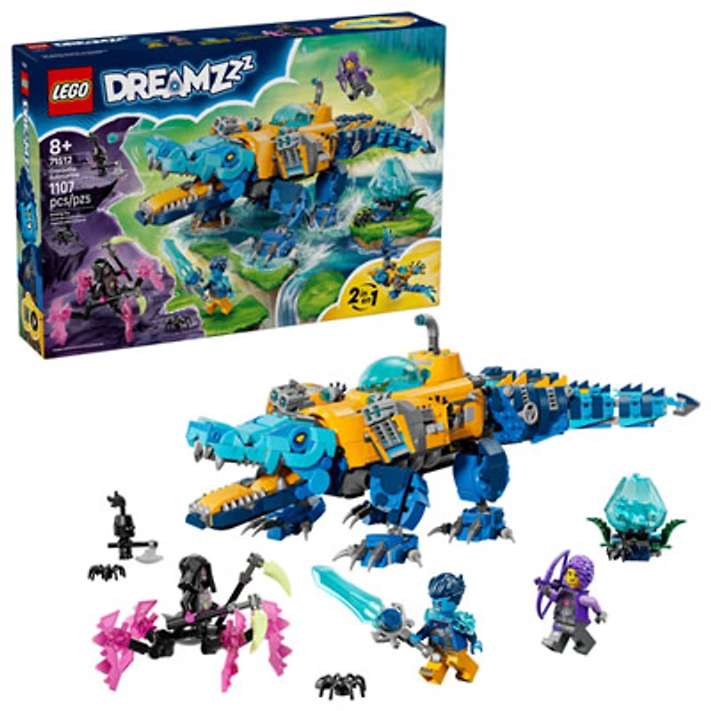 LEGO DREAMZzz: Crocodile Submarine - 1107 Pieces (71512)