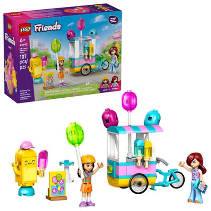 LEGO Friends: Ice Cream & Balloon Stand - 107 Pieces (42692)