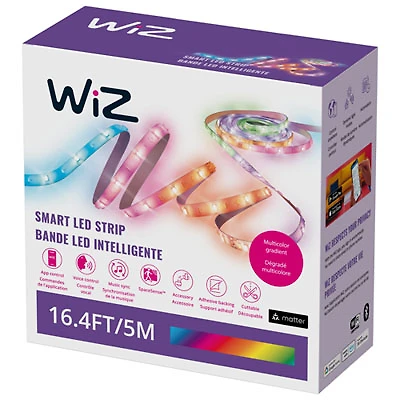 WiZ RGBIC Smart LED Light Strip - 5m (16.4 ft) - Multi-Colour