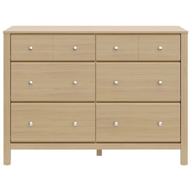 Storkcraft Horizon 6-Drawer Kid Dresser - Driftwood
