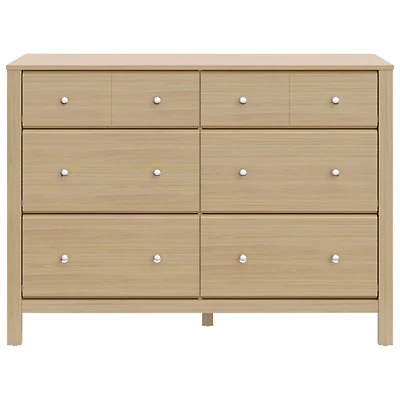 Storkcraft Horizon 6-Drawer Kid Dresser - Driftwood
