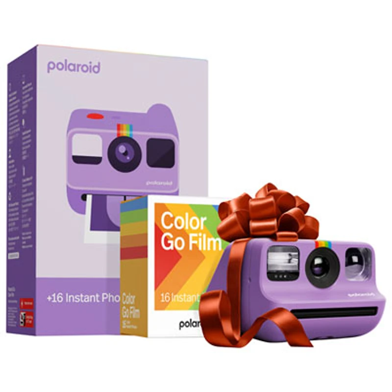 Polaroid Go (Gen 2) Instant Camera with Film Pack - Purple