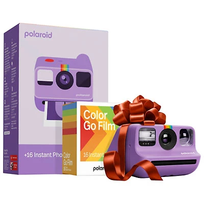 Polaroid Go (Gen 2) Instant Camera with Film Pack - Purple