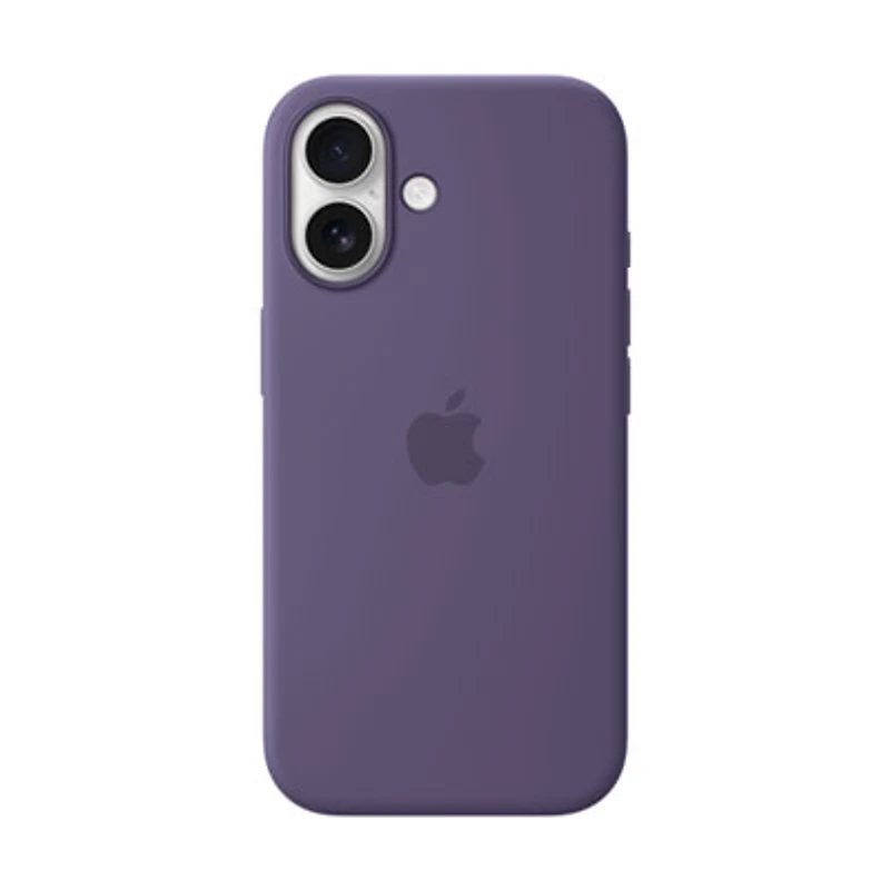 Apple Silicone Fitted Hard Shell Case with MagSafe for iPhone 17 - Purple Fog