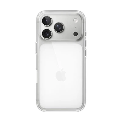 Apple Fitted Hard Shell Case with MagSafe for iPhone 17 Pro - Clear