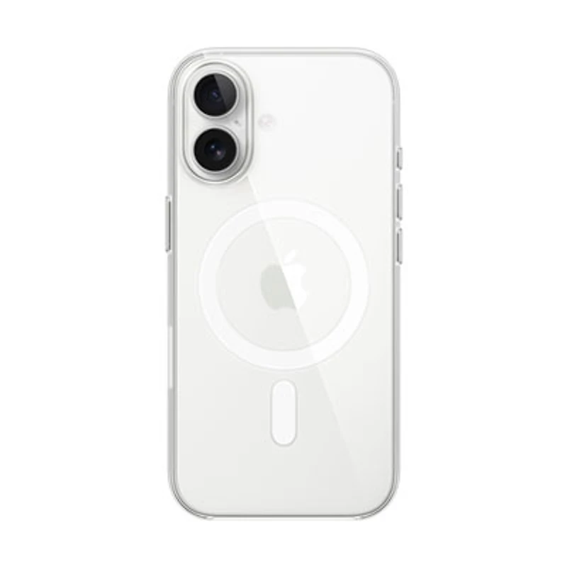 Apple Fitted Hard Shell Case with MagSafe for iPhone 17 - Clear