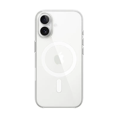 Apple Fitted Hard Shell Case with MagSafe for iPhone 17 - Clear