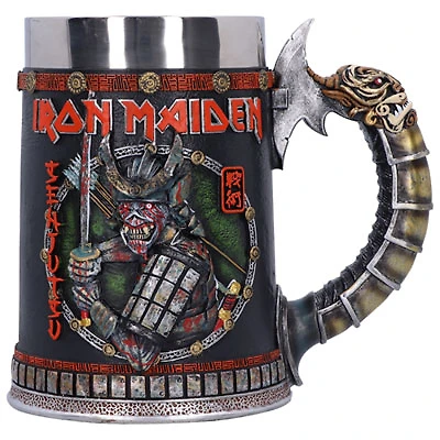 Nemesis Now Iron Maiden Samurai Eddie Tankard