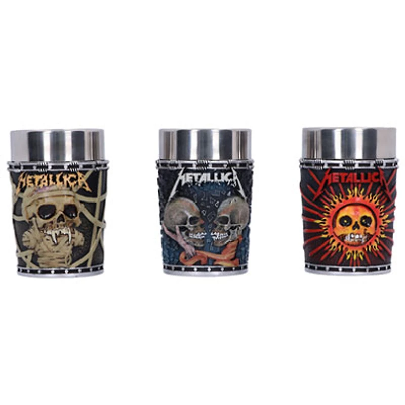 Nemesis Now Metallica Shot Glass Set - 3 Pack
