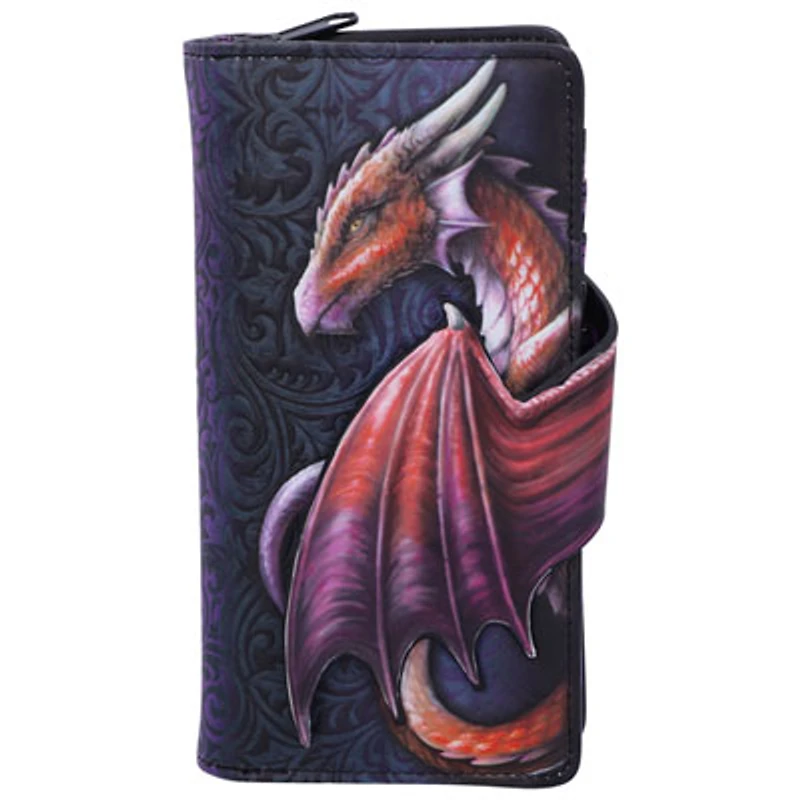 Nemesis Now Take Flight Embossed Purse - Red