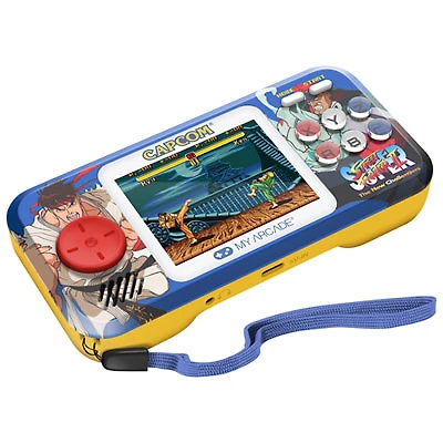 Dream Gear Uni Pocket Player Pro Super Street Fighter II Portable Gaming System with Travel Case