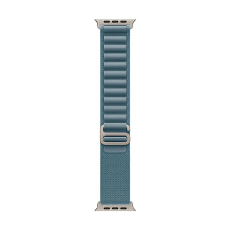Apple Watch 49mm Alpine Loop - Light Blue/Natural - Medium 145-190mm