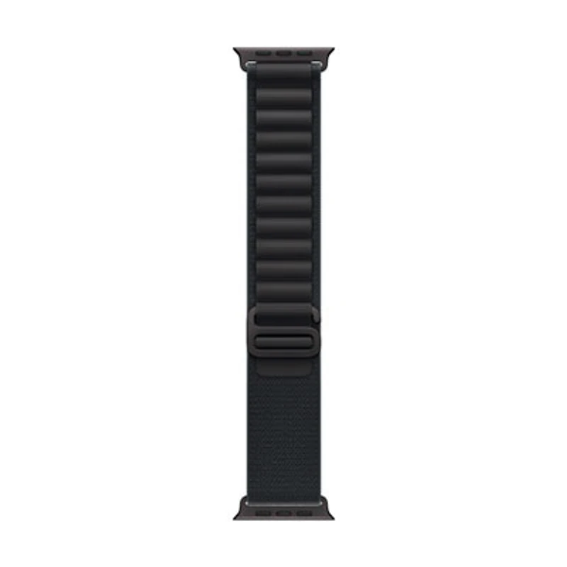 Apple Watch 49mm Alpine Loop - Black - Large 165-210mm