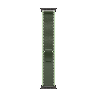 Apple Watch 49mm Trail Loop - Green/Neon/Black - Small/Medium 130-180mm