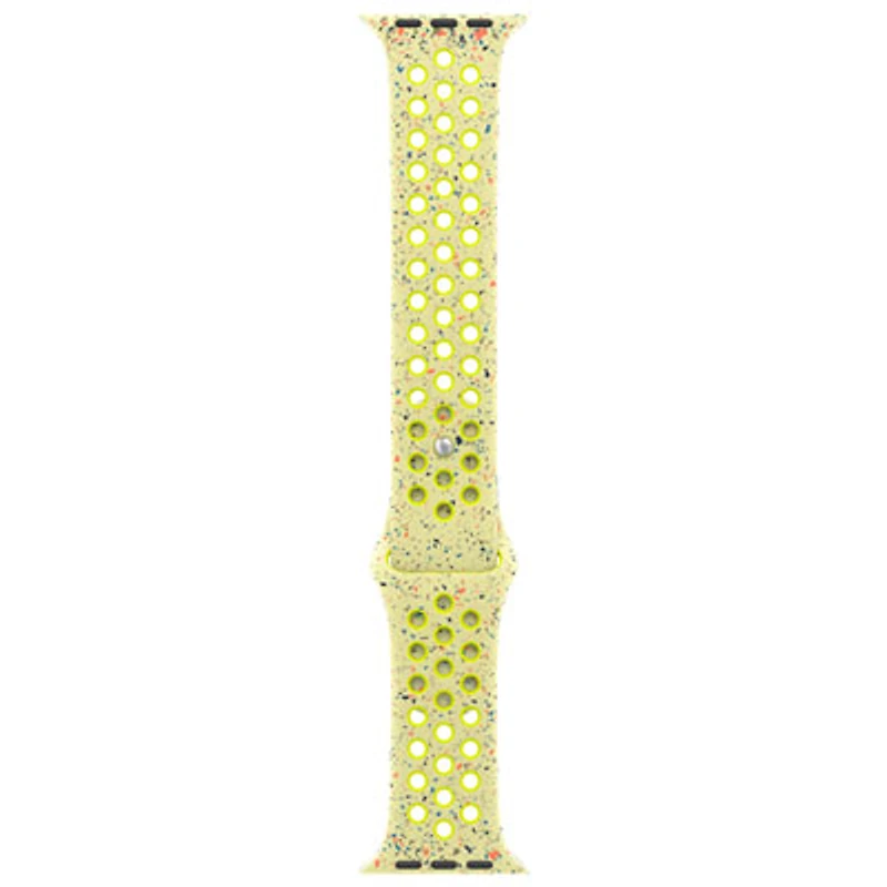 Apple Watch 40mm Nike Sport Band - Medium/Large - Volt Splash