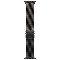 Apple Watch 49mm Milanese Loop - Black - Large 180-210mm