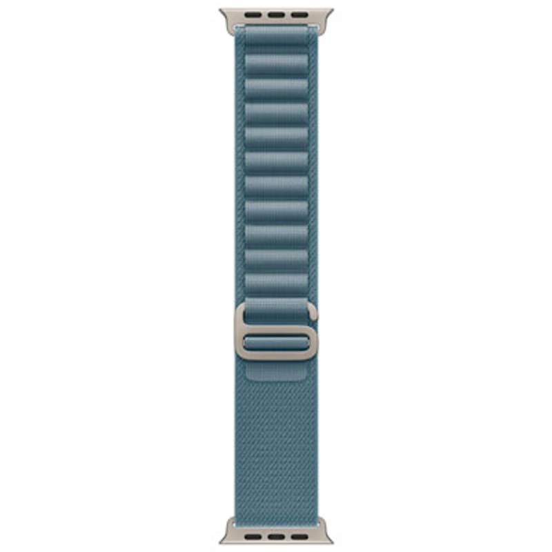 Apple Watch 49mm Alpine Loop - Light Blue/Natural - Large 165-210mm