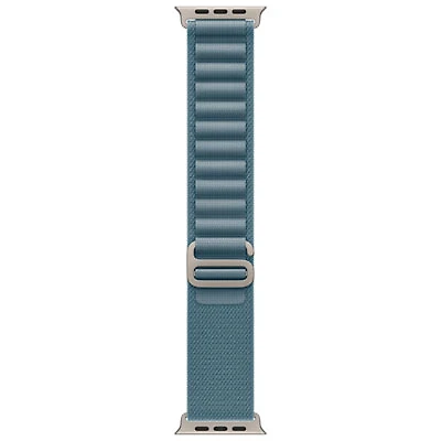 Apple Watch 49mm Alpine Loop - Light Blue/Natural - Large 165-210mm