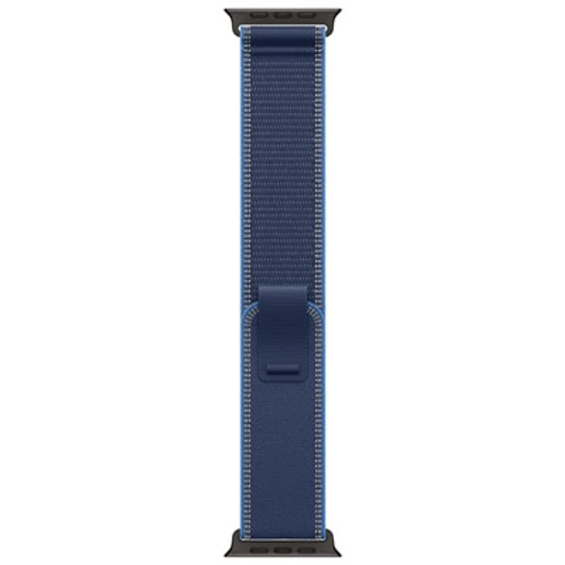 Apple Watch 49mm Trail Loop - Blue/Bright Blue/Natural - Medium / Large 145-220mm